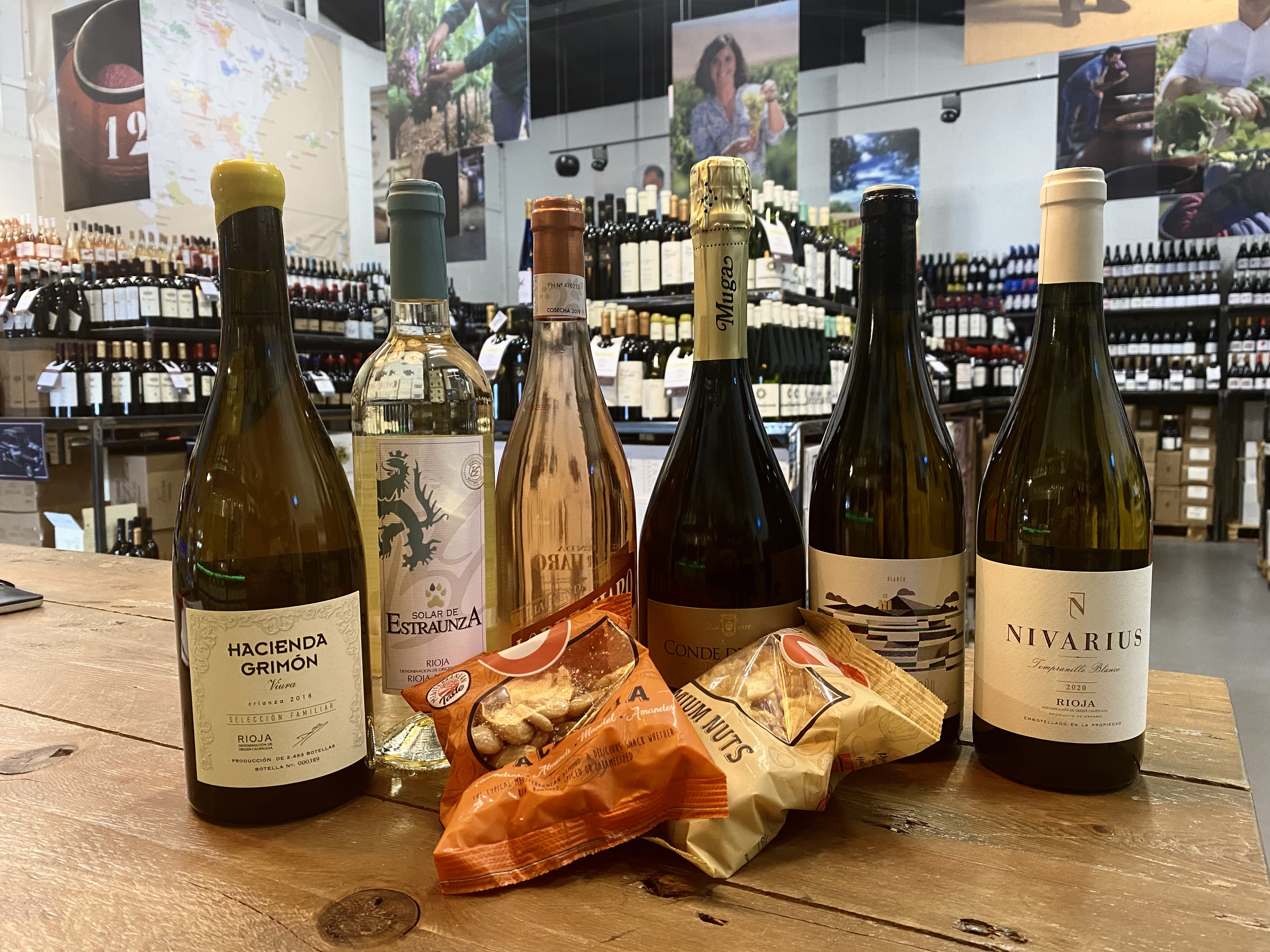 6 x White Rioja Wines